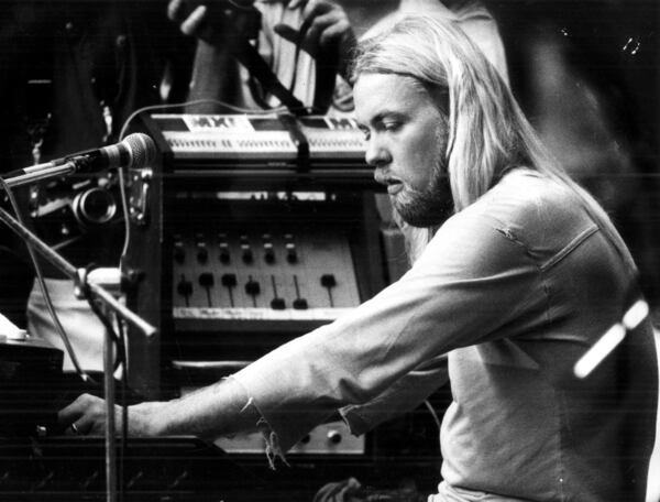  Gregg Allman, circa 1978, in Macon. (Jerome McClendon/Atlanta Journal-Constitution via AP)