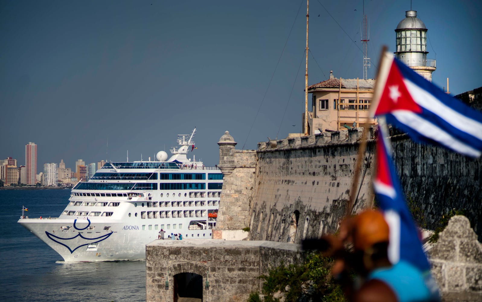 First U.S. cruise in decades arrives in Cuba