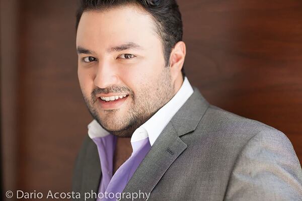 Tenor Mario Chang performs the role of Alfredo in “La Traviata.”