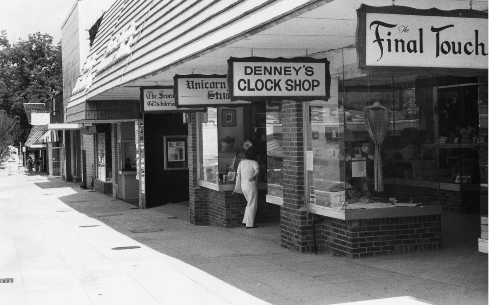 Buildings and streets, 1970s