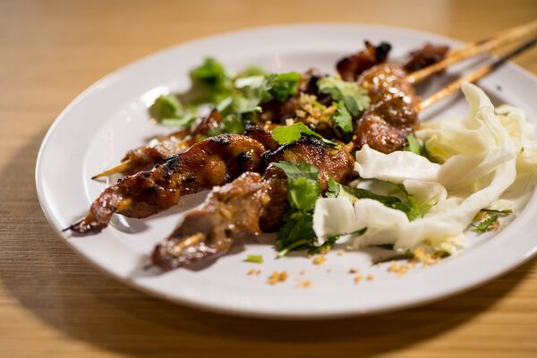  Pork Skewers snack. Photo credit- Mia Yakel.