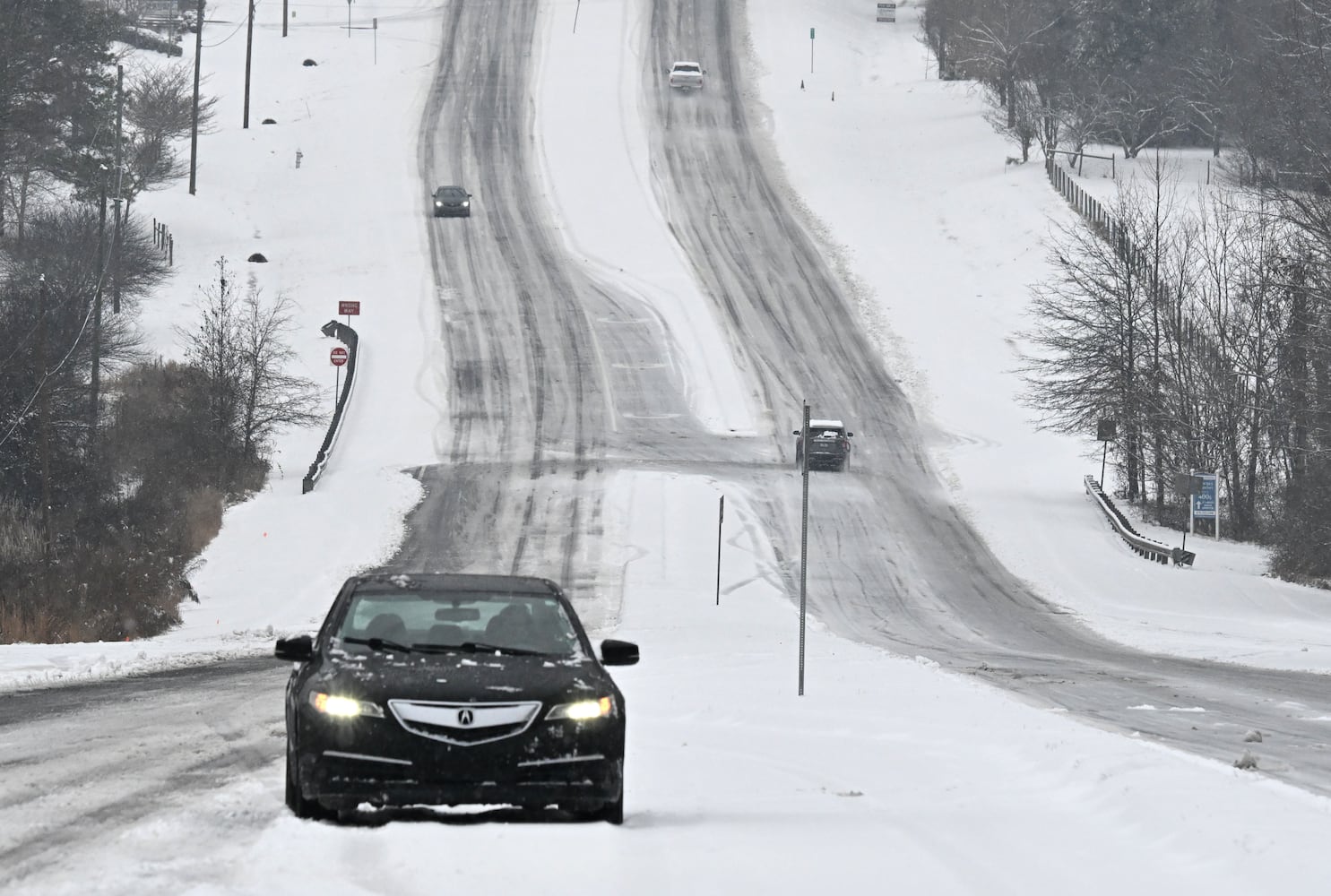 PHOTOS: Snow storm hits Atlanta