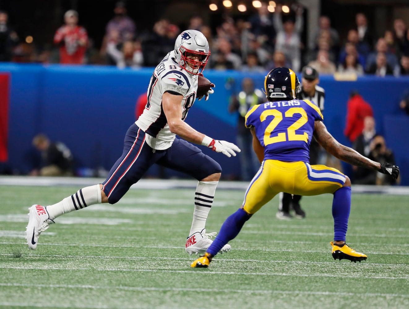 Photos: Patriots, Rams collide in Super Bowl in Atlanta