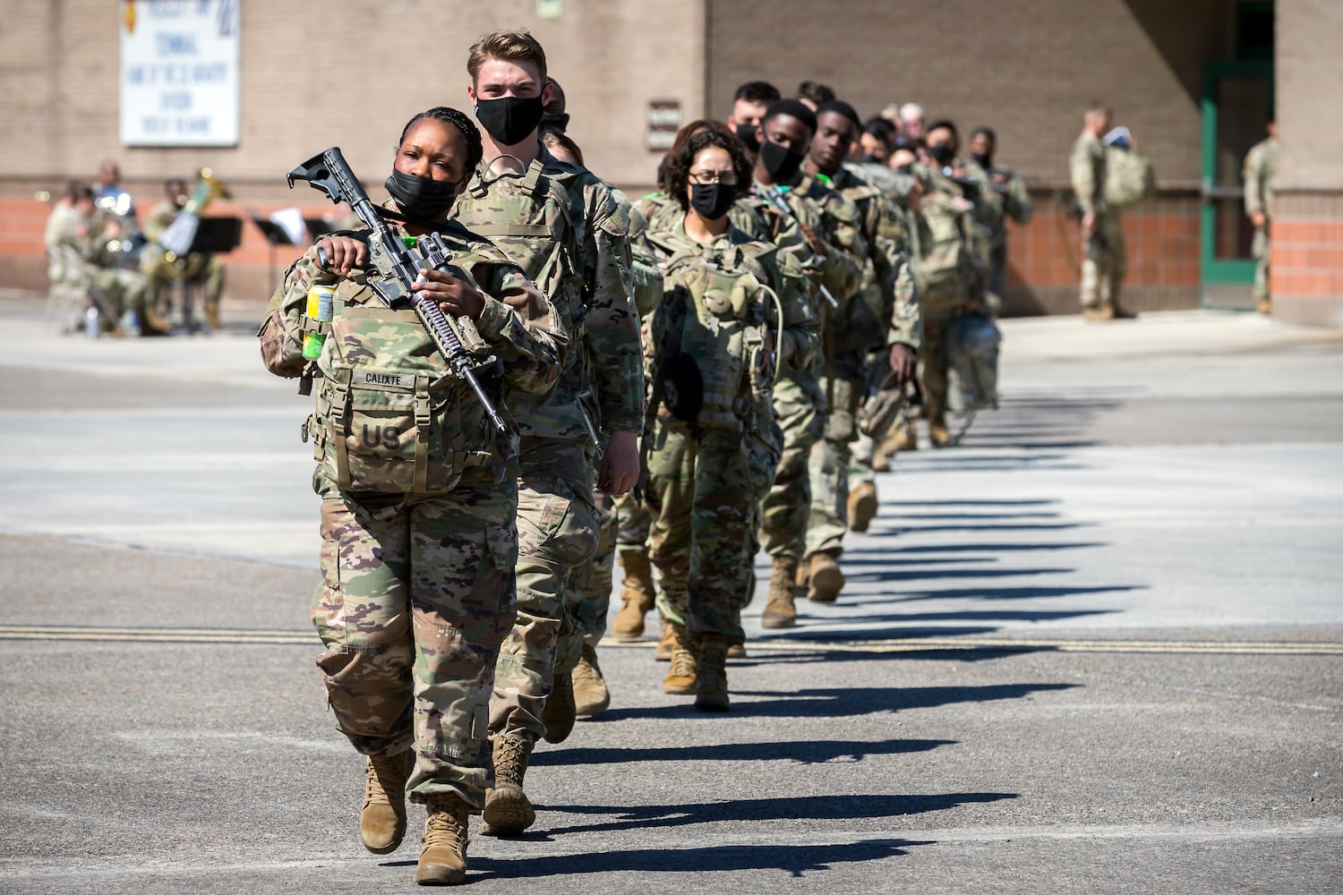 Third Infantry Divison Soldiers Deploy