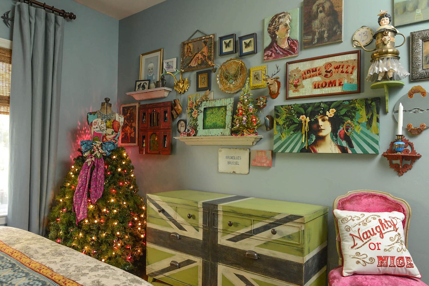 Photos: Norcross holiday tour home tells Bohemian story