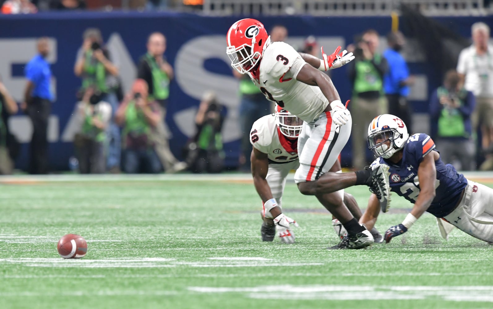 Photos: Georgia handles Auburn in rematch, wins SEC title