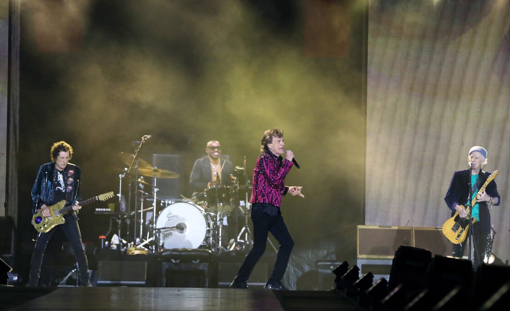 The Rolling Stones brought their No Filter Tour to Mercedes Benz Stadium on Thursday, November 11, 2021, with the Zac Brown  Band opening up.
Robb Cohen for the Atlanta Journal-Constitution