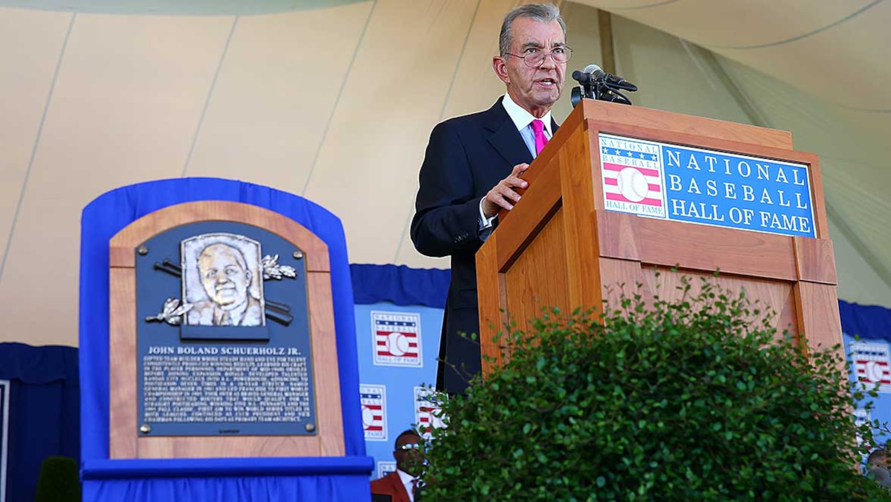 Photos: John Schuerholz inducted into Baseball Hall of Fame