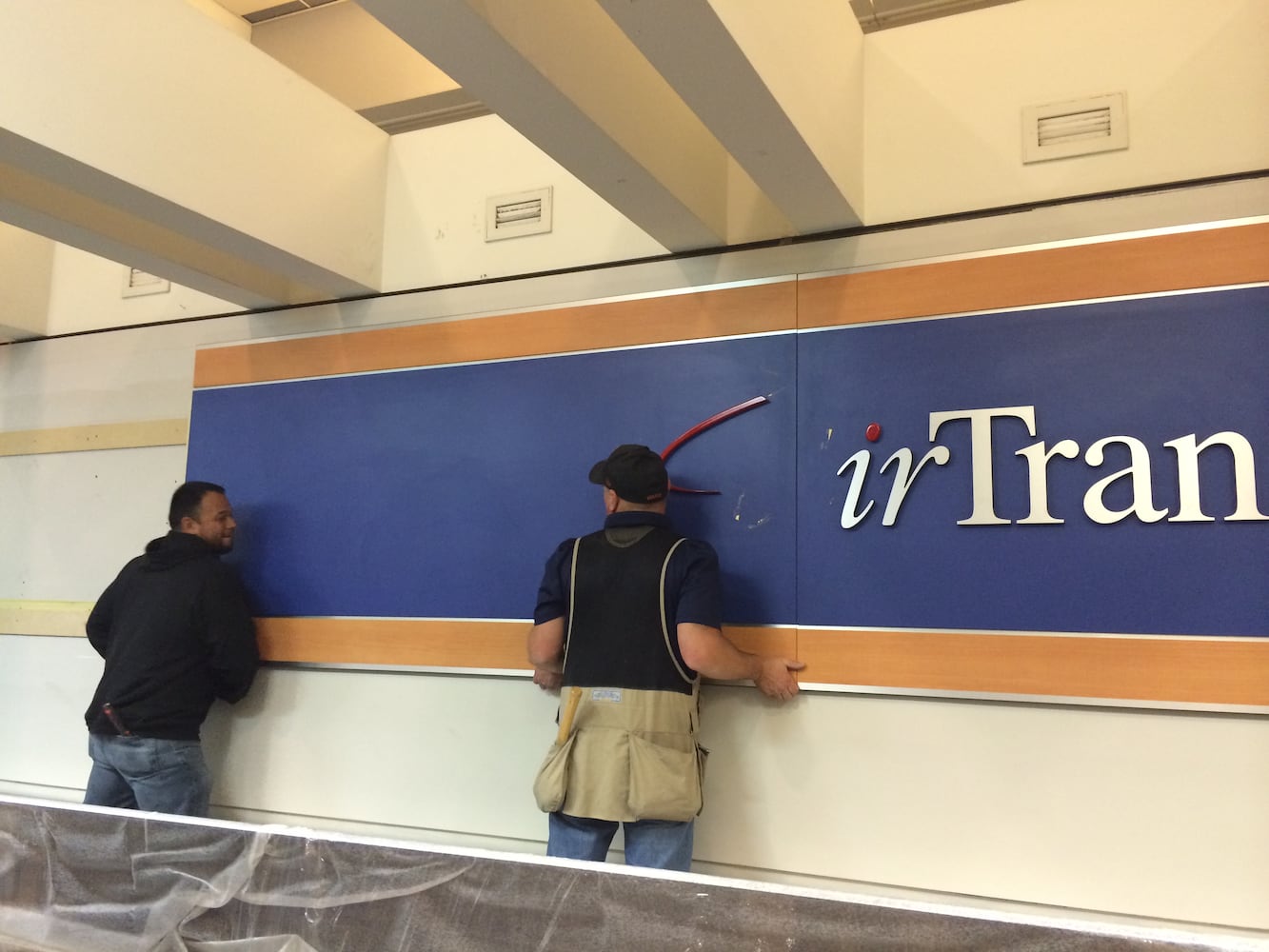 AirTran renamed Southwest at airport