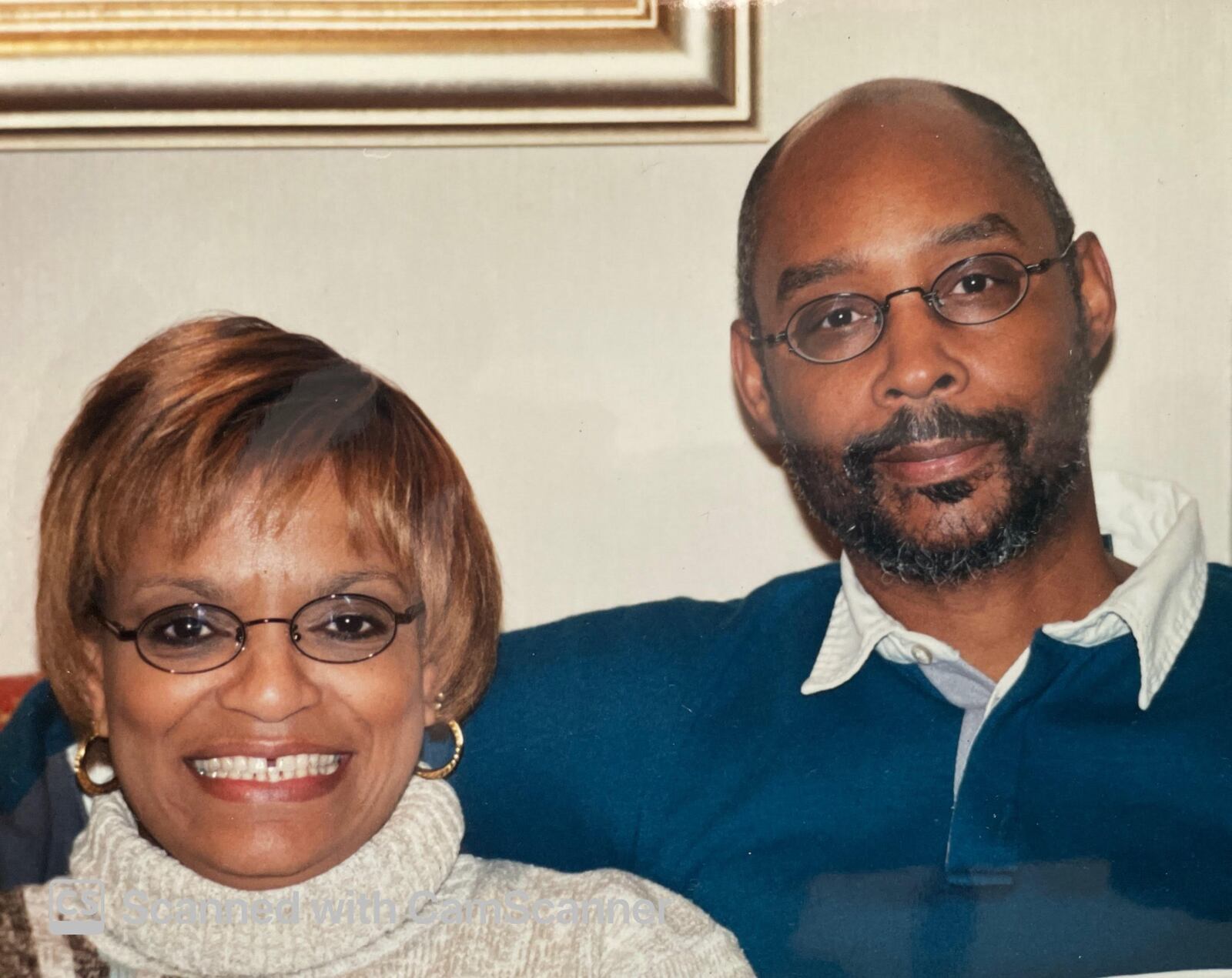 Former AJC reporter and editor Chet Fuller with his wife of 53 years, Pearl Seabrooks Fuller.