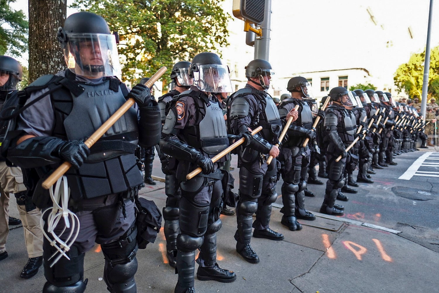 PHOTOS: Third day of protests in downtown Atlanta