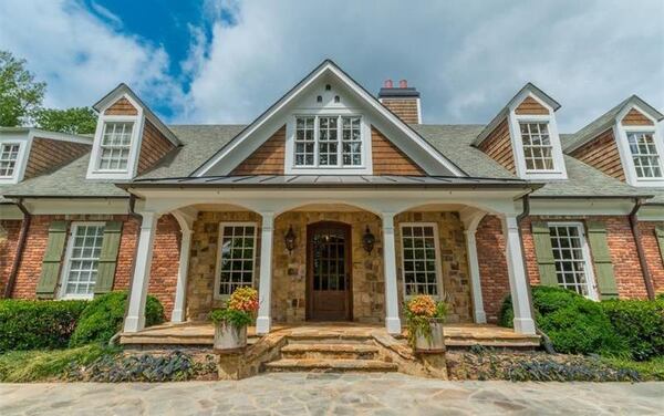 This unique home in Sandy Springs is currently listed at $1,599,900.