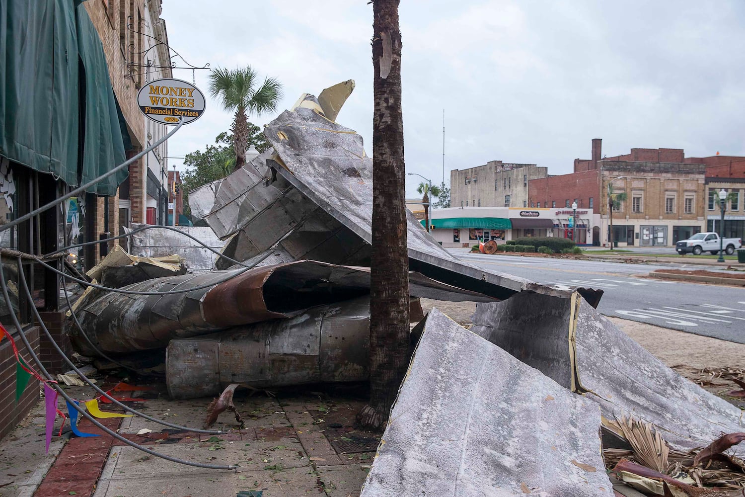 PHOTOS: Georgia deals with Hurricane Michael aftermath