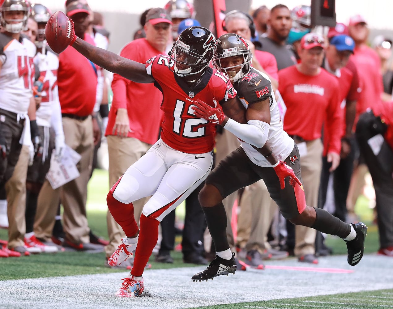 Photos: Falcons hold off Buccaneers for much-needed win