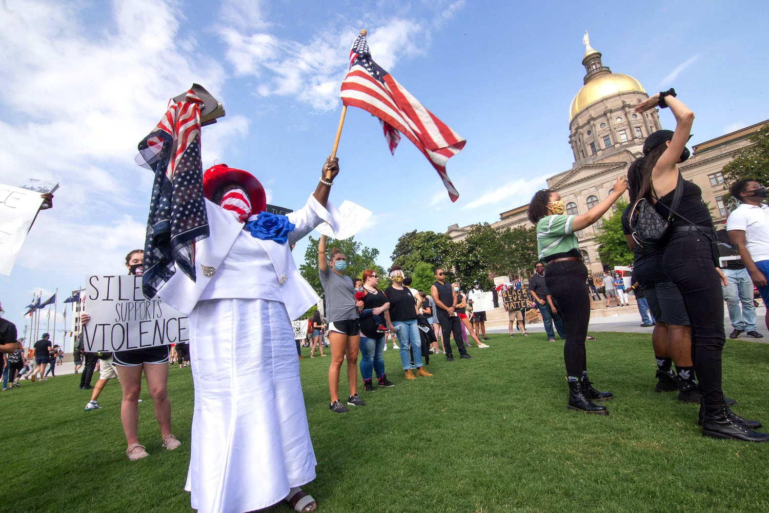 PHOTOS: Eighth day of protests in Atlanta