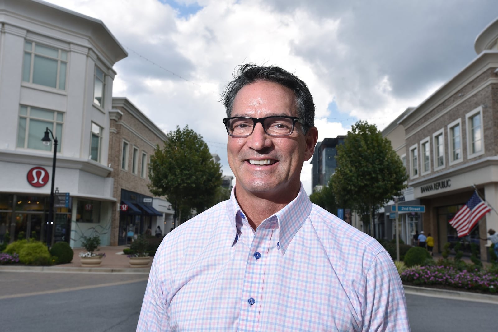 Portrait of North American Properties Managing Partner Mark Toro at Avalon in Alpharetta on Thursday, August 17, 2017. Avalon received the highest amount of property tax incentives, nearly $2.6 million, distributed by metro Atlanta governments in 2016. HYOSUB SHIN / HSHIN@AJC.COM