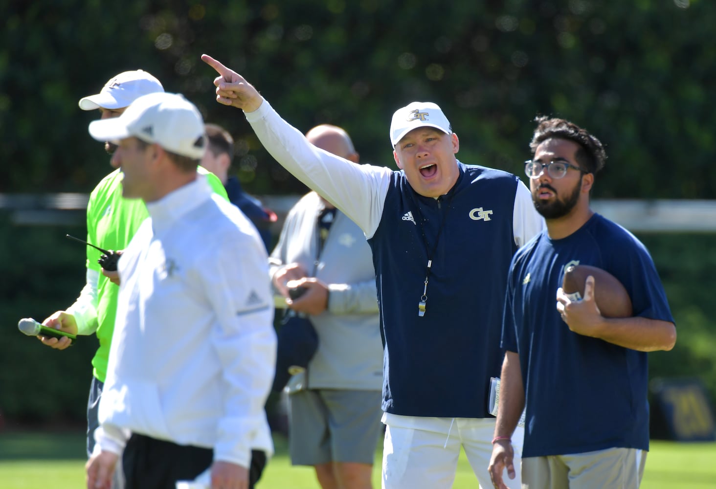 Photos: Georgia Tech puts on the pads at spring practice