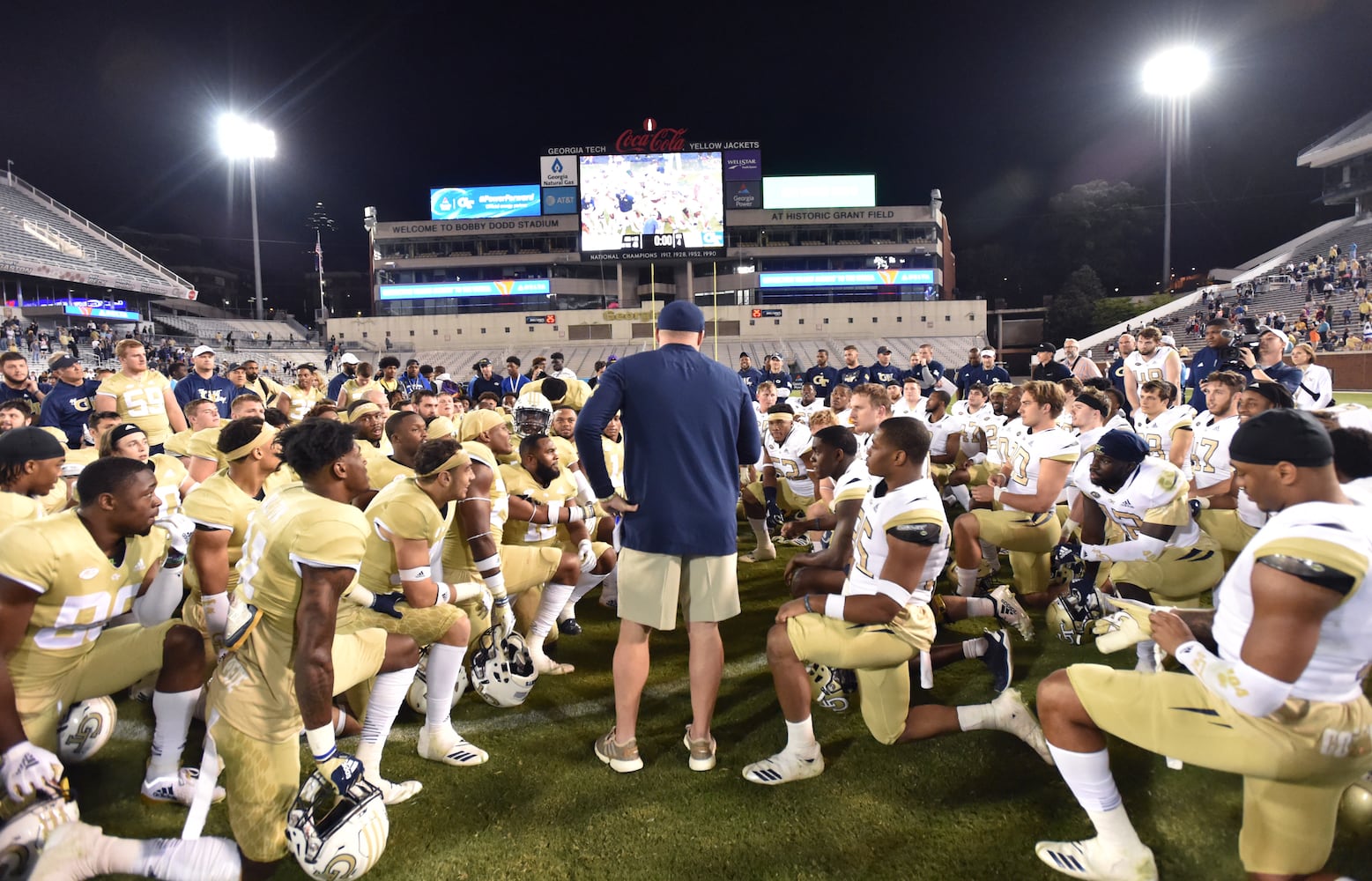 Photos: Jackets play football spring game