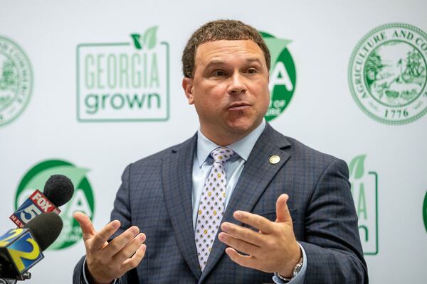 Tyler Harper is the commissioner for the Georgia Department of Agriculture.