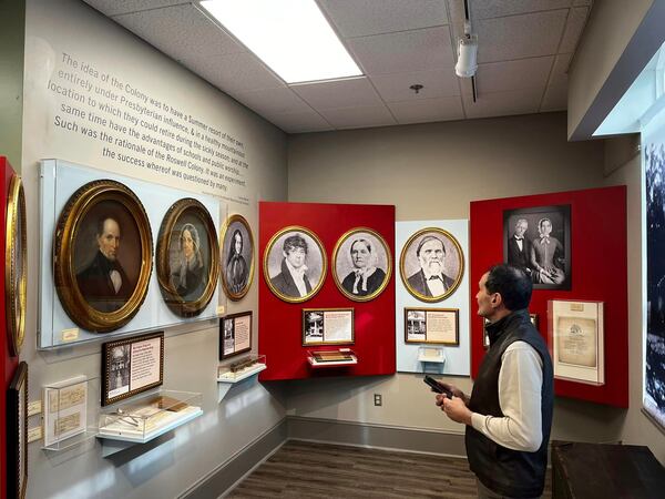 A renovated space on the second floor of the Cultural Arts Center is now The Roswell History Museum. Courtesy City of Roswell