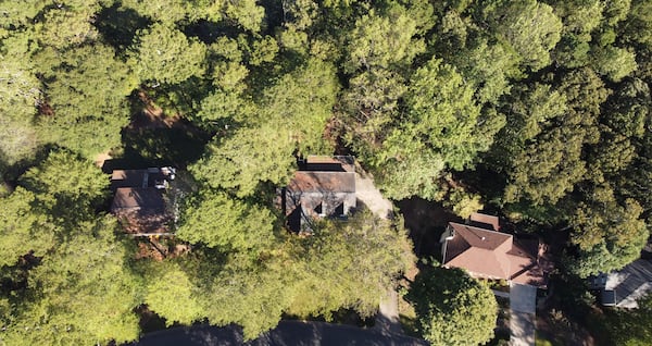 Ross Cavitt's home in Cobb County was cancelled by his insurance company because there were too many trees nearby.