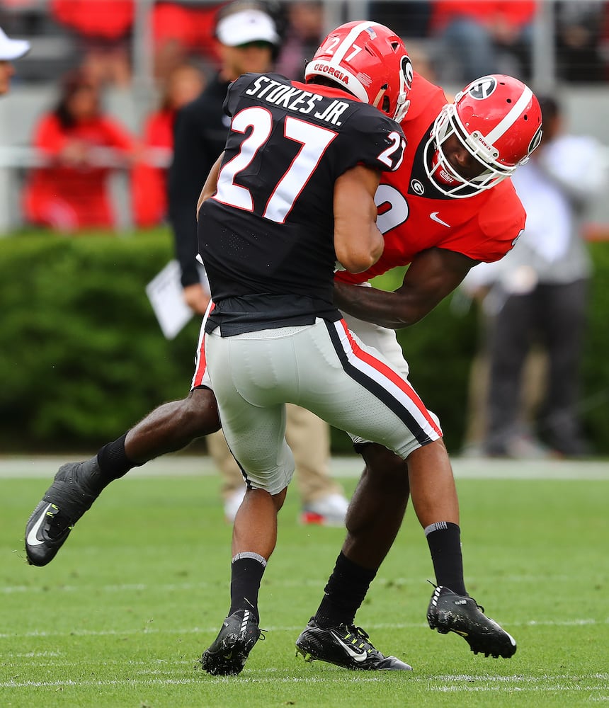 Photos: Bulldogs back on the field at G-Day scrimmage