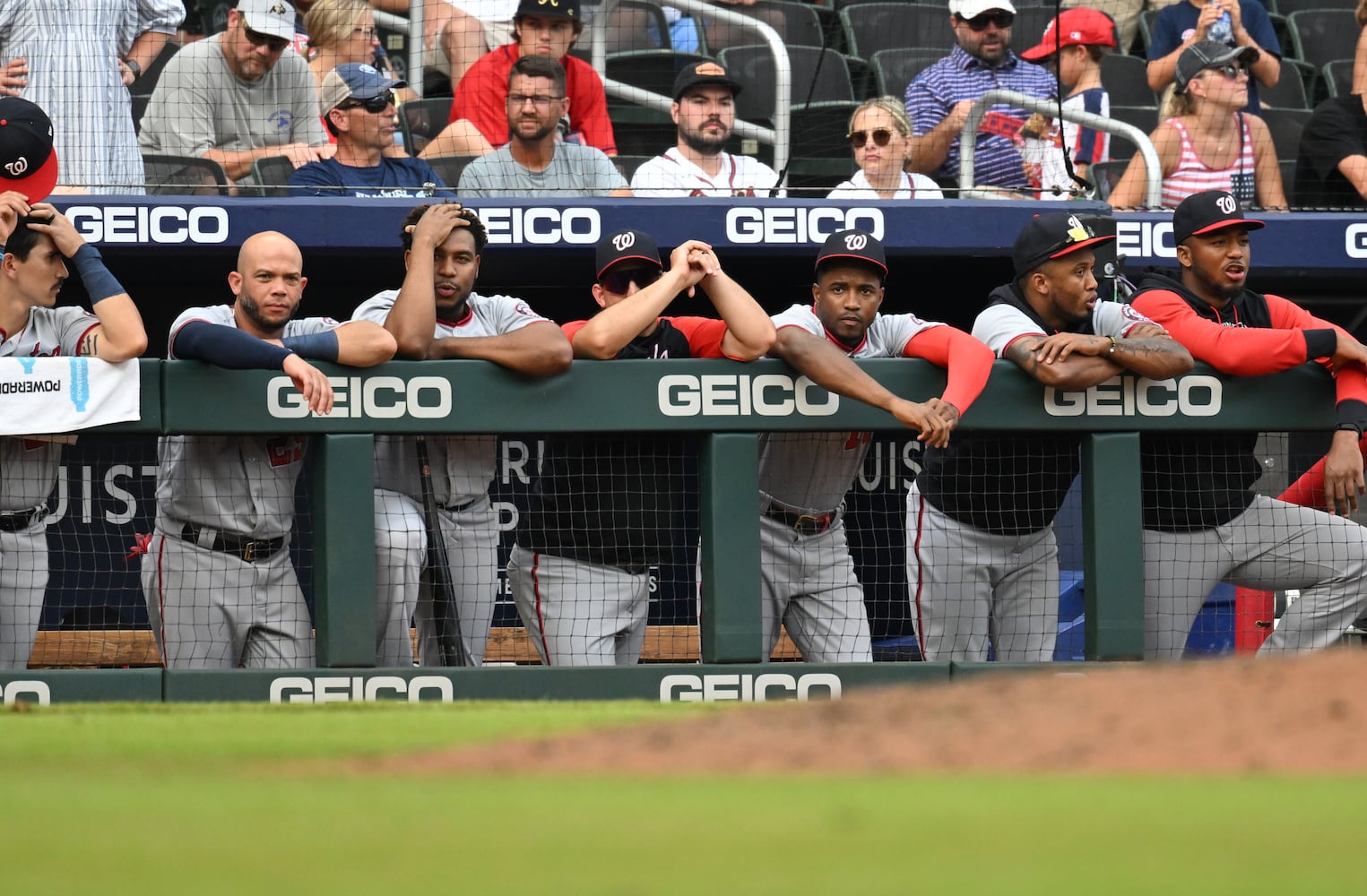 Braves-Nationals Saturday photo