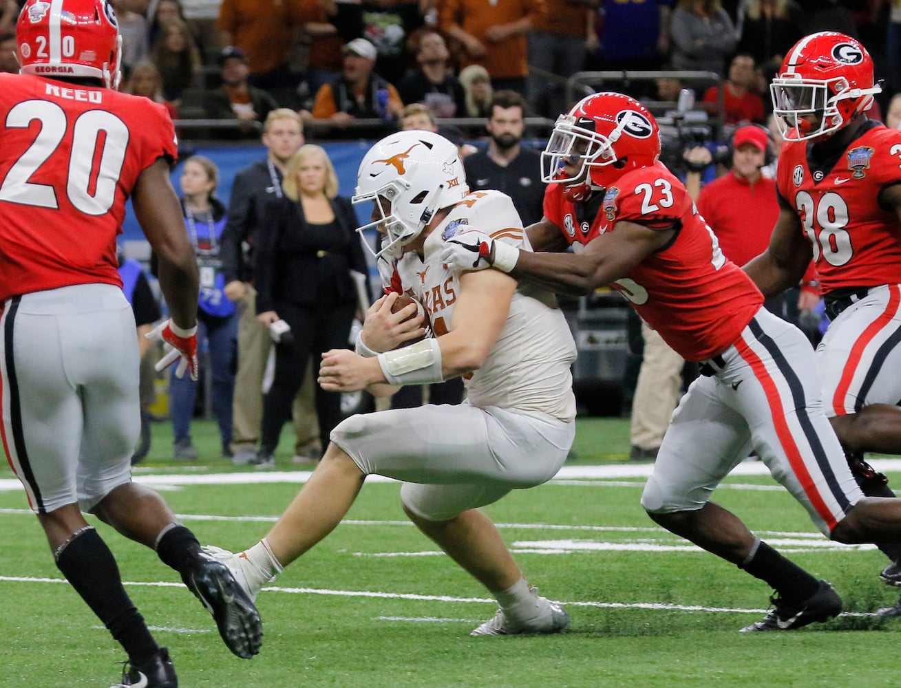 Photos: Georgia manhandled by Texas in the Sugar Bowl