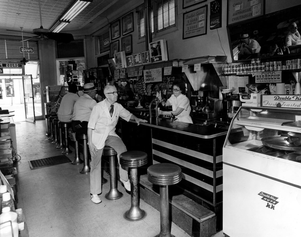 The old soda fountain