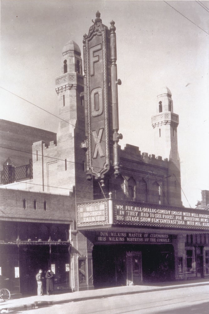 Atlanta's history in neon: The Fox Theatre