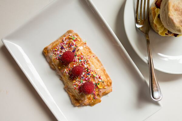 Homemade Pop Tart filled with seasonal house jam. Photo credit- Mia Yakel.