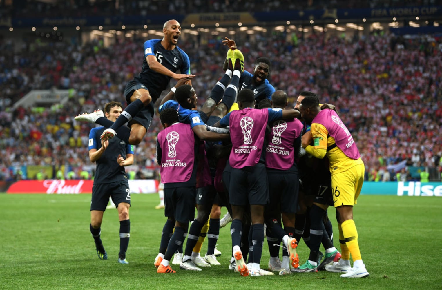 Photos: 2018 World Cup final -- France vs. Croatia