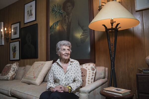 Lucinda Bunnen, shown at her Atlanta residence, developed her affinity for photography nearly 50 years ago, and she established the High Museum’s first dedicated photography gallery. ALYSSA POINTER / ALYSSA.POINTER@AJC.COM