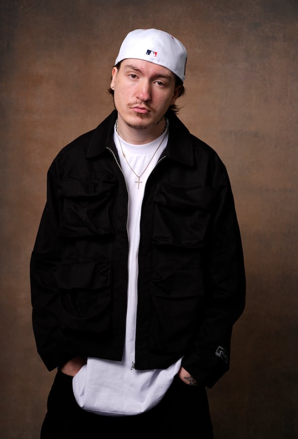 Singer/songwriter Tommy Richman poses for a portrait, Tuesday, Oct. 15, 2024, in Los Angeles. (AP Photo/Chris Pizzello)