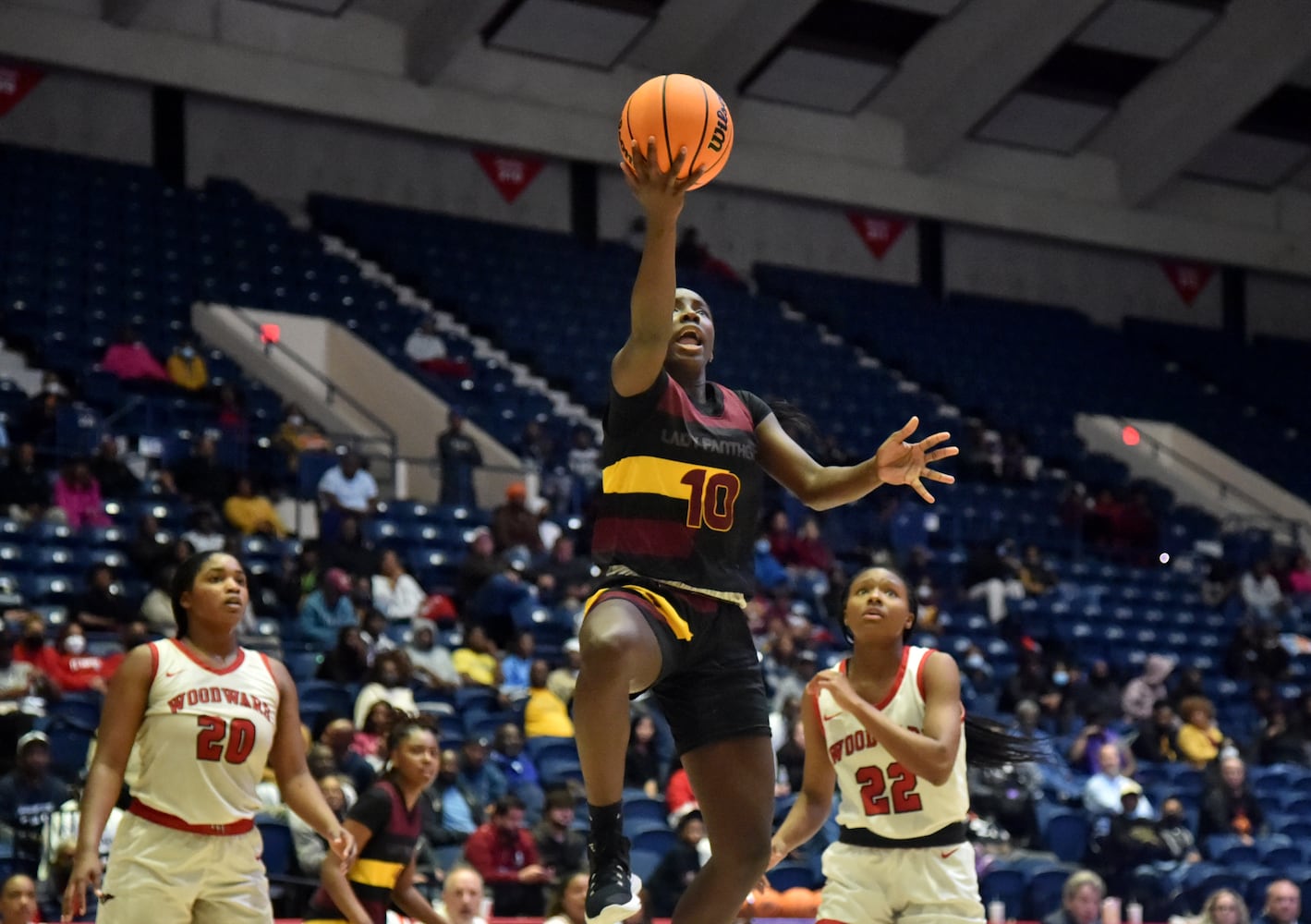 GHSA basketball finals: Forest Park vs. Woodward Academy girls