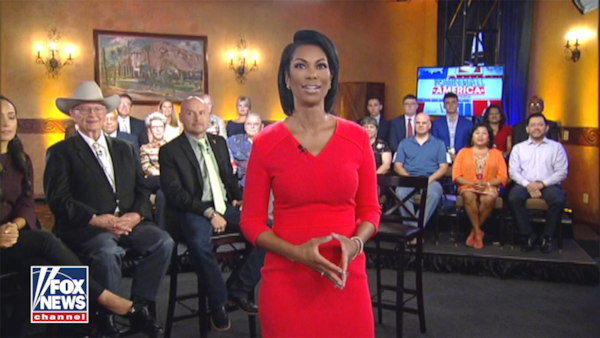 Fox News' Harris Faulkner will host a town hall with former President Donald Trump in Forsyth County. The pre-taped event will air at 11 a.m. Wednesday. Courtesy of Fox News