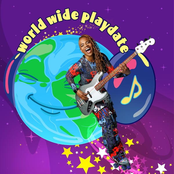 Divinity Roxx's new album "World Wide Playdate," is the follow-up to 2021's, "Ready Set Go!" Courtesy Divinity Roxx