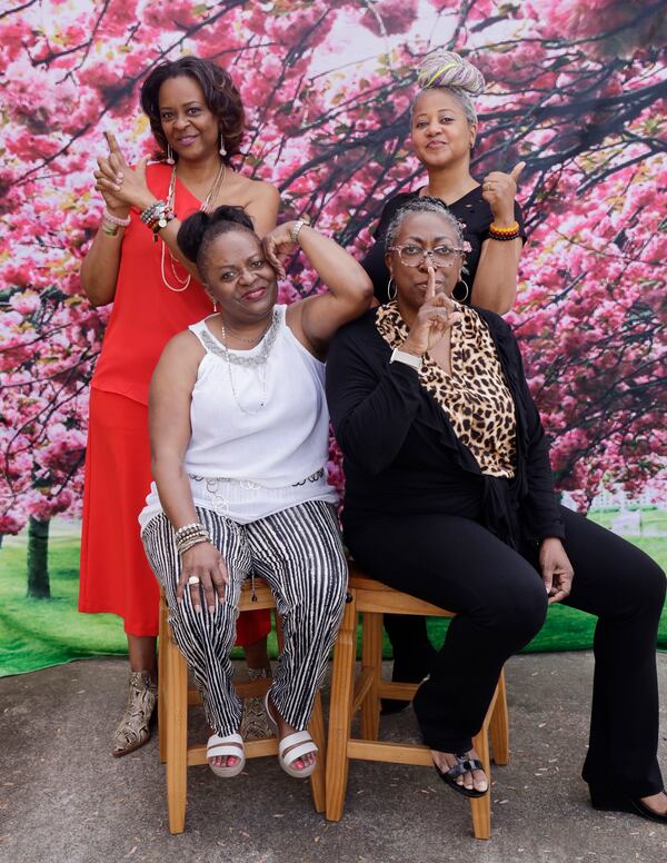 Lisa Haygood, Tonya Hood, Shelia Howell-Reynolds and Tonya Mahone Williams.
“Essence allows you to just really be free to be yourself, and not worry about anyone judging you as a Black woman who has to be on point all the time,” Williams said. “At Essence, we have the opportunity as Black women to really just be ourselves and let our hair down without having to be on stage. It’s freedom.”