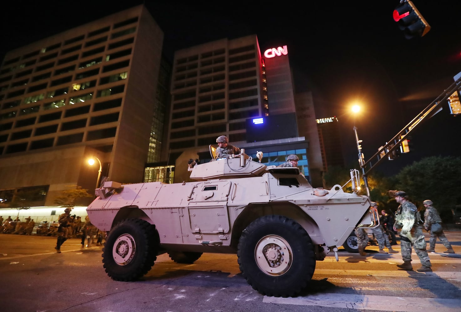 PHOTOS: Fourth day of protests in downtown Atlanta