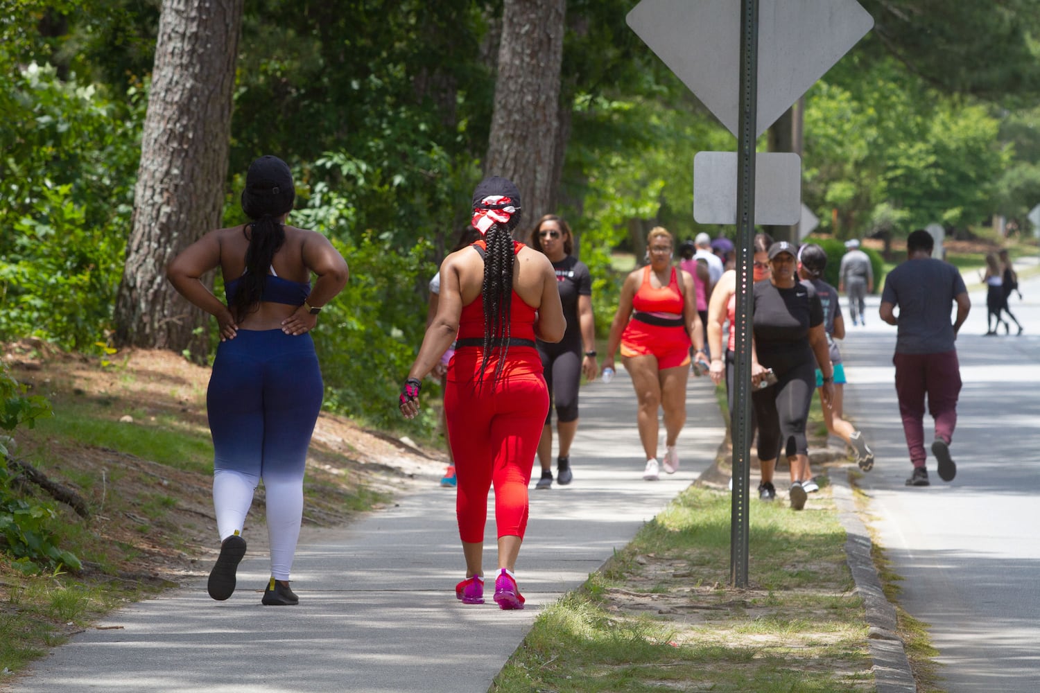 PHOTOS: Outdoor aficionados return to Stone Mountain Park