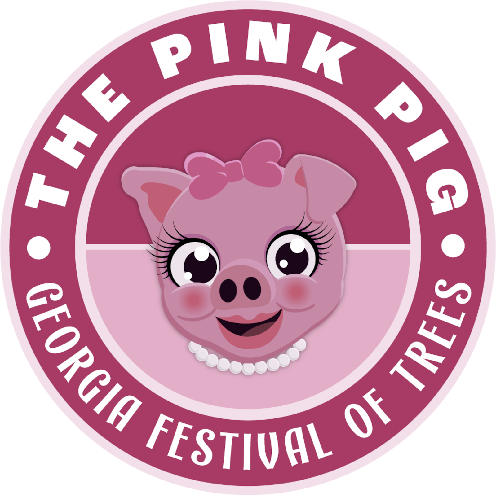 The Pink Pig is coming back a third time, this time at the Georgia Festival of Trees at Gas South Convention Center November 23 to December 1, 2024. CONTRIBUTED