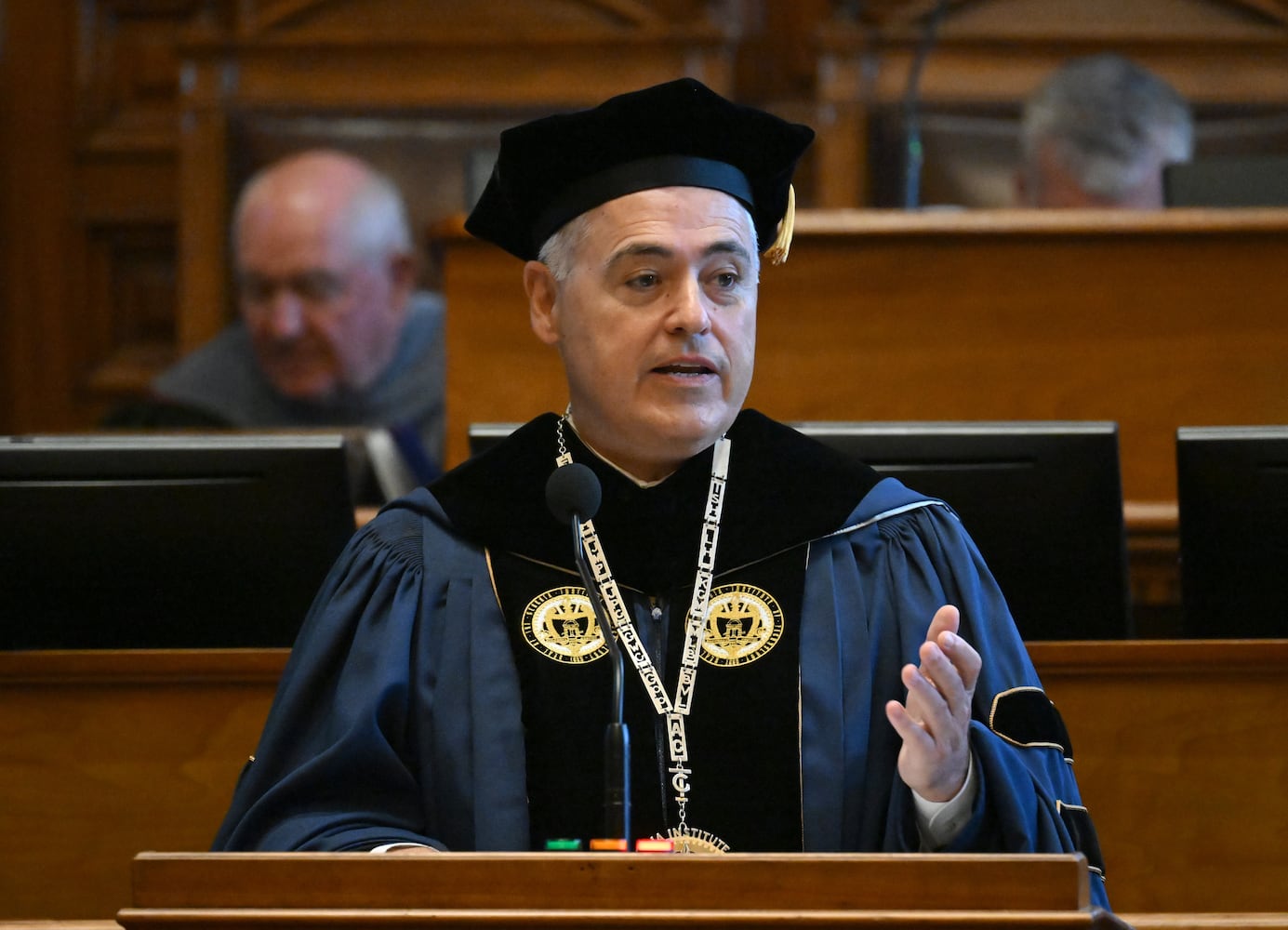 Inauguration held for university system chancellor Sonny Perdue