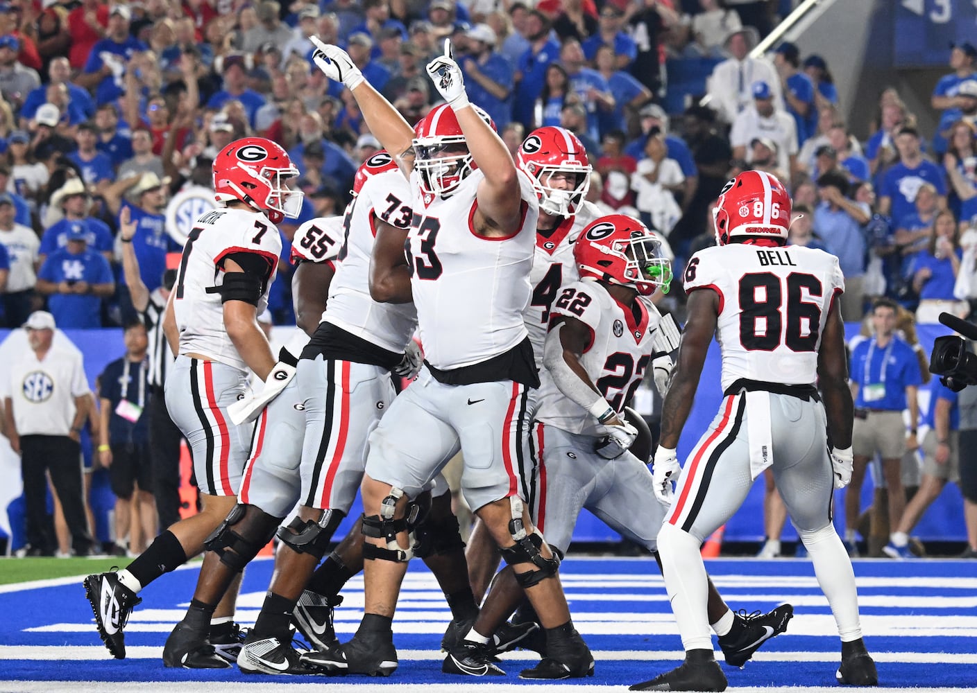 Georgia vs. Kentucky photos