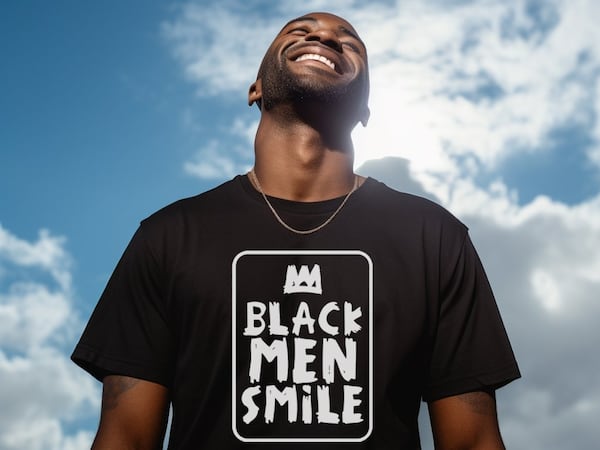 Black Men Smile, a clothing line dedicated to amplifying Black joy, launched in 2014.