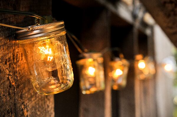 Mason Jar Lights.