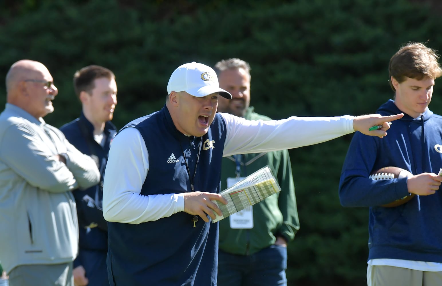 Photos: Georgia Tech puts on the pads at spring practice