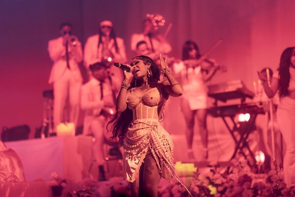 Summer Walker performs onstage during the "One Night Only" CLEAR EP Series Concert at Cobb Energy Performing Arts Centre on June 1, 2023 in Atlanta, Georgia. (Photo by Terence Rushin/Getty Images for LVRN/Interscope Records)