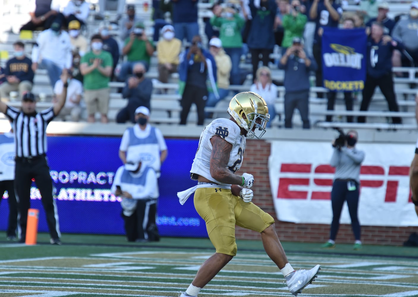 Georgia Tech vs Notre Dame game