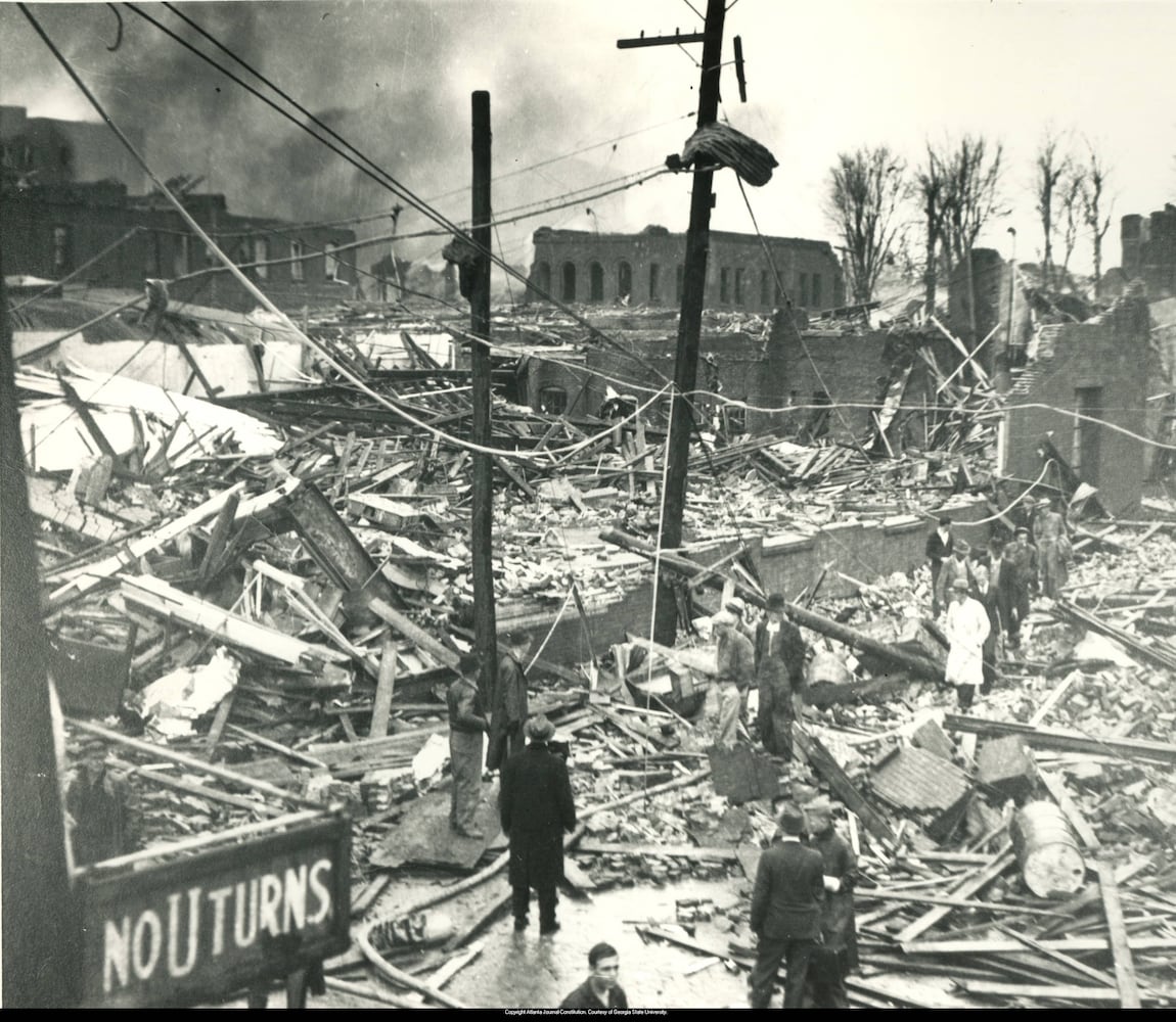 AJC Archival Photos: The Gainesville tornado of 1936