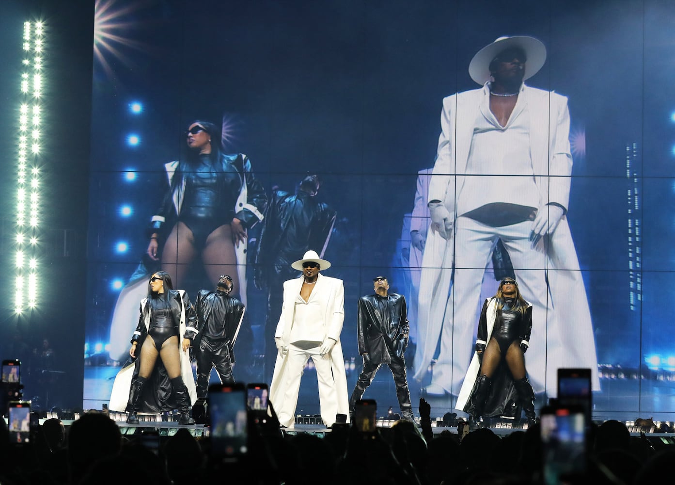 Usher brought his Past Present Future Tour to sold out State Farm Arena on Thursday, October 17, 2024. This was the first of three sold out shows including Friday and Sunday. 
Robb Cohen for the Atlanta Journal-Constitution